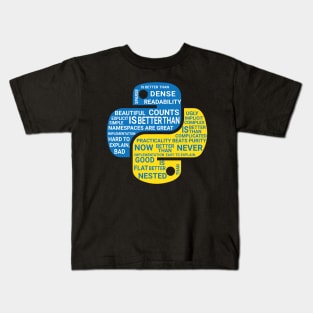 The Zen Of Python Programmers Kids T-Shirt